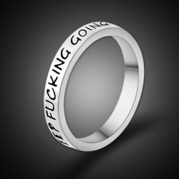 🆕️ "Keep ****ing Going" ring - Picture 2 of 3